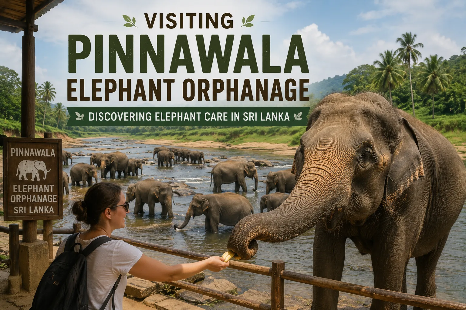 Visiting Pinnawala Elephant Orphanage: Discovering Elephant Care in Sri Lanka