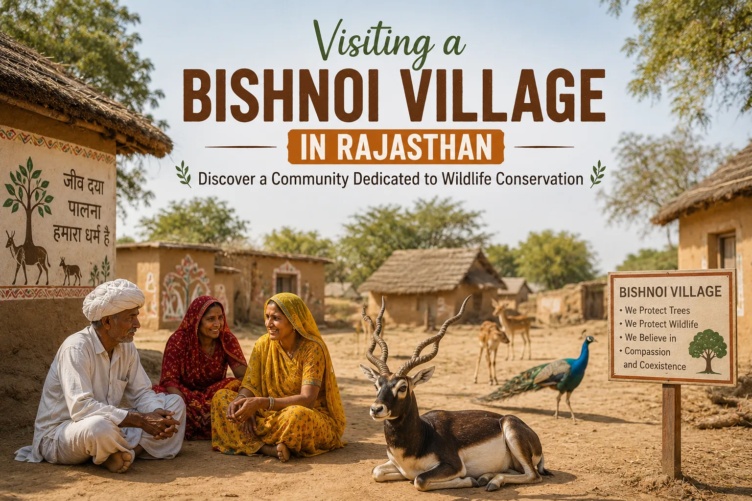 Visiting a Bishnoi Village in Rajasthan: Discover a Community Dedicated to Wildlife Conservation