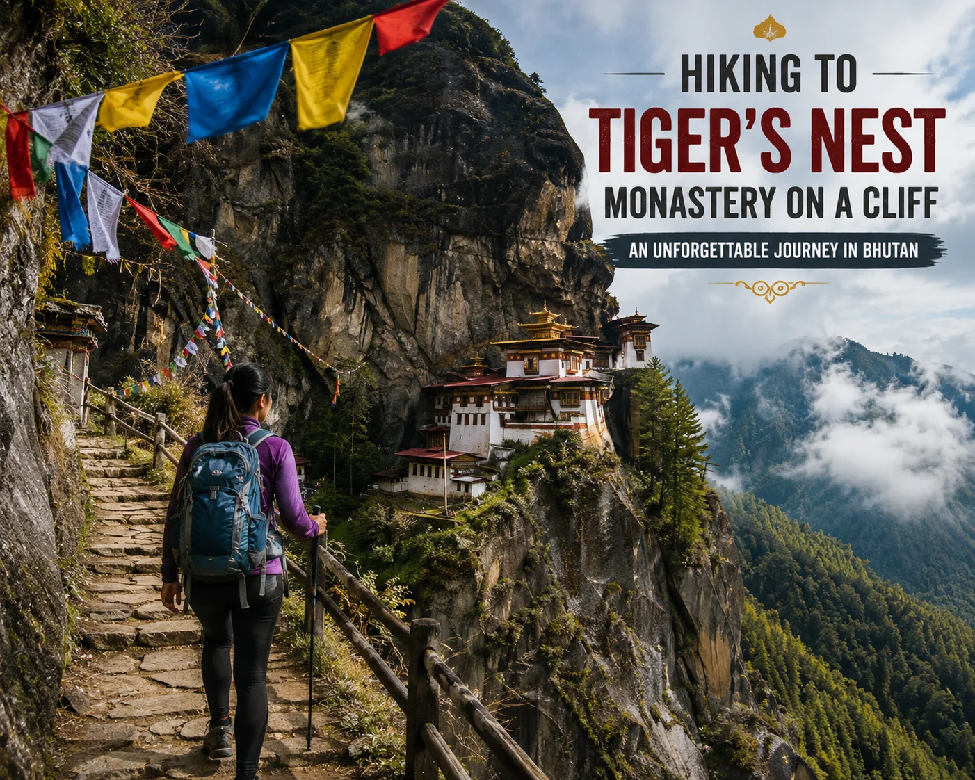 Hiking to Tiger’s Nest Monastery on a Cliff: An Unforgettable Journey in Bhutan