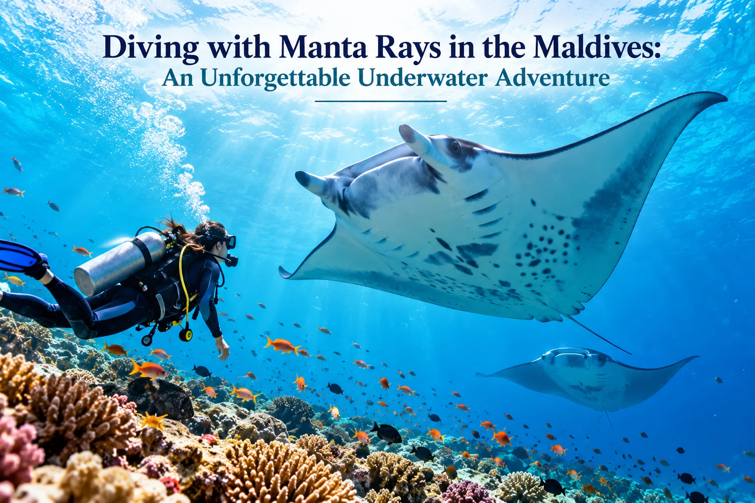 Diving with Manta Rays in the Maldives: An Unforgettable Underwater Adventure