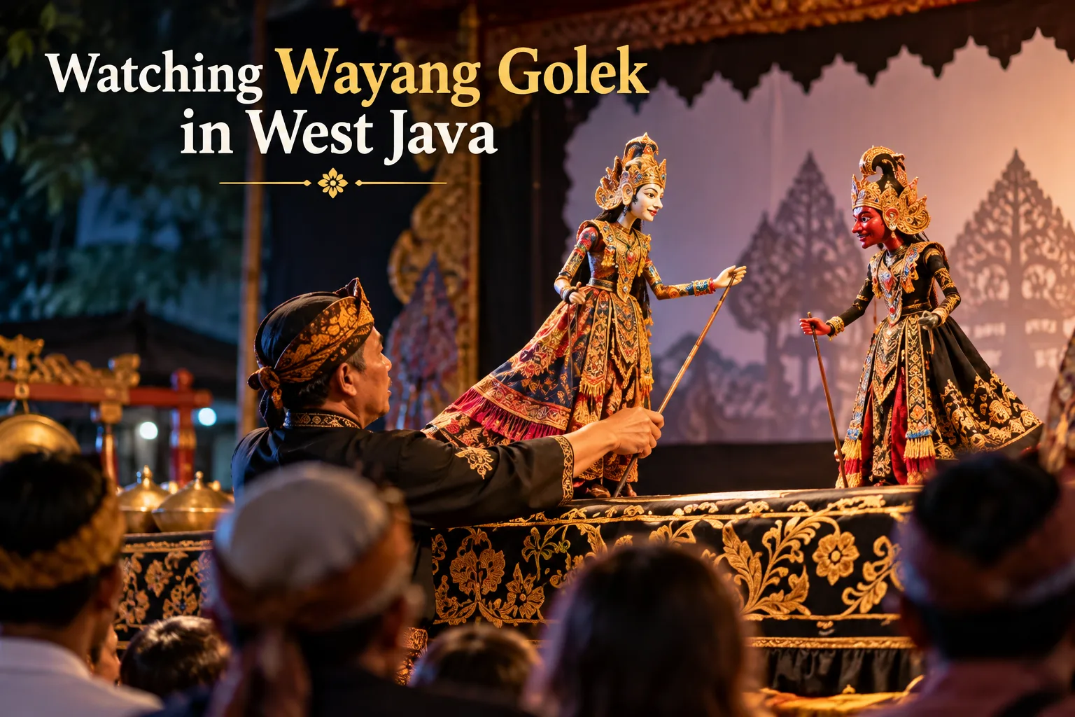 Watching Wayang Golek in West Java: A Fascinating Journey into Sundanese Puppet Theatre