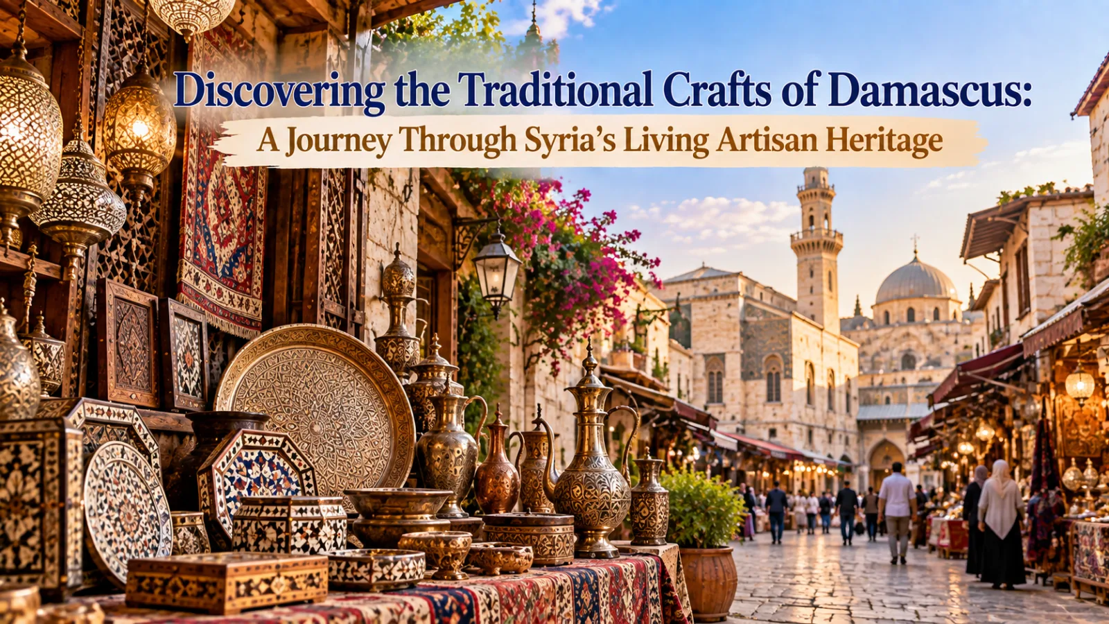 Discovering the Traditional Crafts of Damascus: A Journey Through Syria’s Living Artisan Heritage