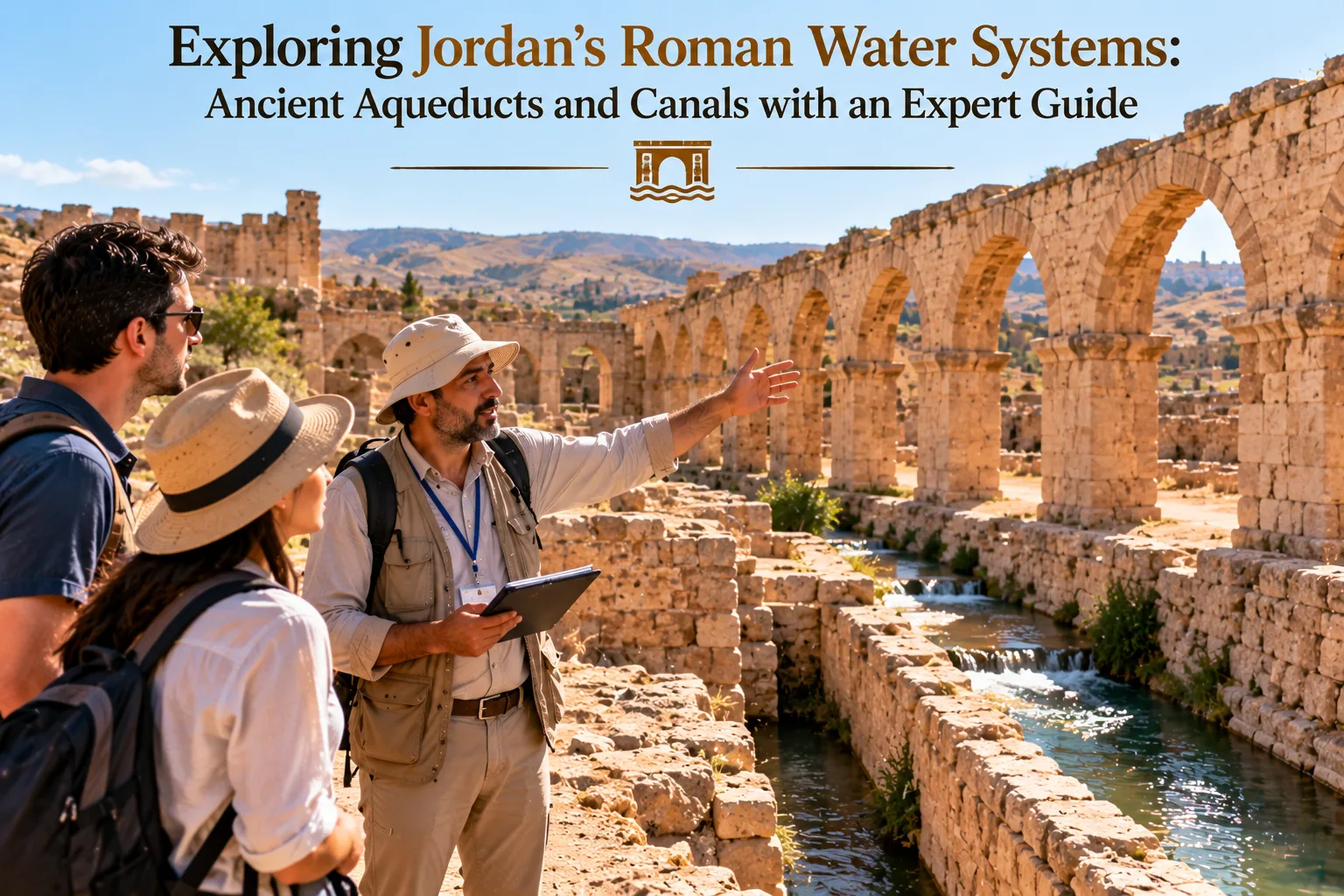Exploring Jordan’s Roman Water Systems: Ancient Aqueducts and Canals with an Expert Guide