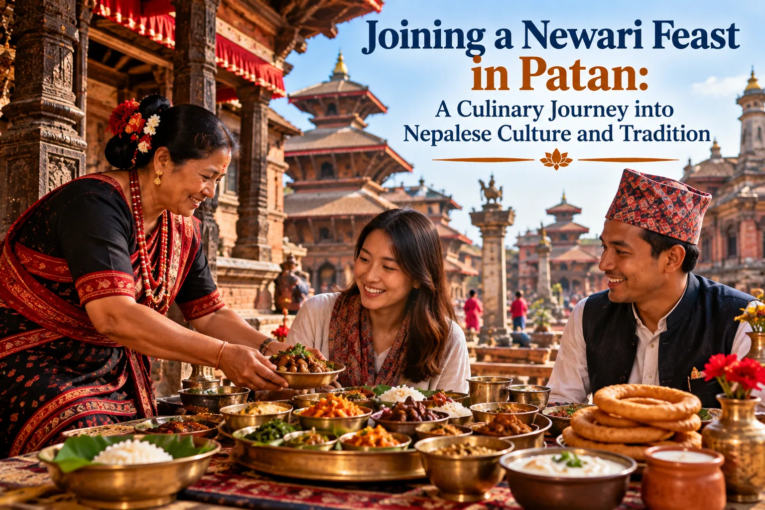 Joining a Newari Feast in Patan: A Culinary Journey into Nepalese Culture and Tradition