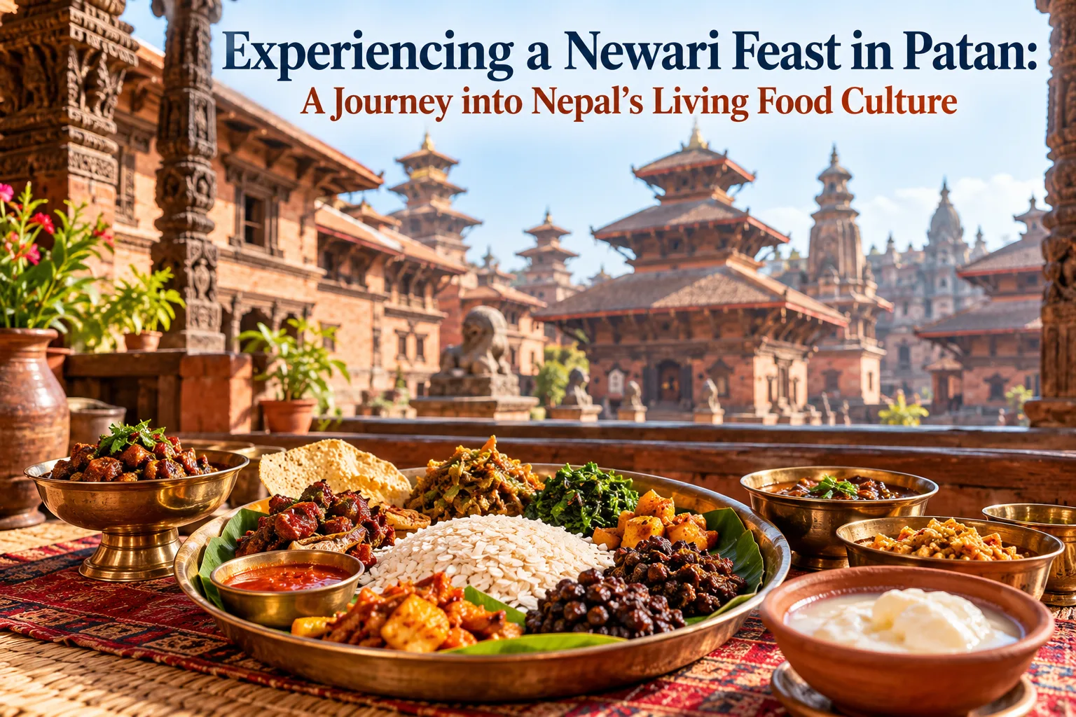 Experiencing a Newari Feast in Patan: A Journey into Nepal’s Living Food Culture